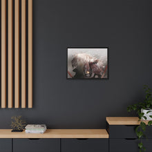 Load image into Gallery viewer, Hyakkimaru and Mio Canvas Framed Art Print