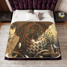 Load image into Gallery viewer, Bungou Stray Dogs Osamu Dazai Sherpa Blanket