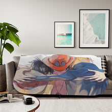 Load image into Gallery viewer, Luffy, Ace, Sabo Sherpa Blanket
