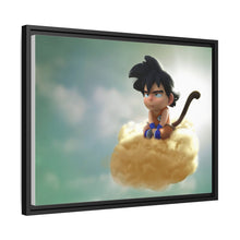 Load image into Gallery viewer, Sad Goku Canvas Framed Art Print