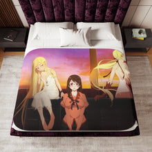 Load image into Gallery viewer, Kiss Shot and Hanekawa Sherpa Blanket