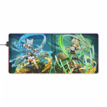 Load image into Gallery viewer, Memory Defrag - Gales and Arrows Banner RGB LED Mouse Pad (Desk Mat)
