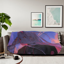 Load image into Gallery viewer, Anime Chainsaw Man Sherpa Blanket