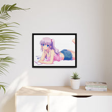 Load image into Gallery viewer, Nao Tomori smiling Canvas Framed Art Print
