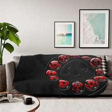 Load image into Gallery viewer, Sharingan Sherpa Blanket