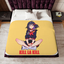 Load image into Gallery viewer, Kill La Kill Sherpa Blanket