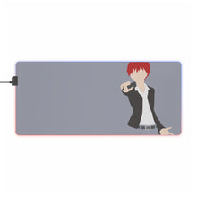 Load image into Gallery viewer, Assassination Classroom Karma Akabane RGB LED Mouse Pad (Desk Mat)