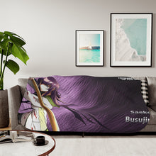 Load image into Gallery viewer, Saeko Busujima Sherpa Blanket