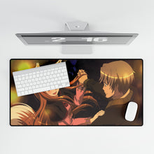 Load image into Gallery viewer, Anime Spice and Wolf Mouse Pad (Desk Mat)