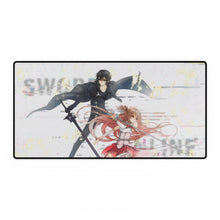 Load image into Gallery viewer, Yuuki Asuna & Kirigaya Kazuto Mouse Pad (Desk Mat)