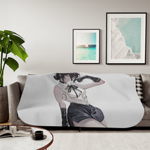 Load image into Gallery viewer, Anime Chainsaw Man Sherpa Blanket