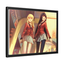 Load image into Gallery viewer, Yumeko Jabami and Mary Saotome Canvas Framed Art Print