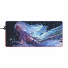 Load image into Gallery viewer, Anime Winter Bride RGB LED Mouse Pad (Desk Mat)