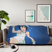 Load image into Gallery viewer, Anime Nisekoi Sherpa Blanket