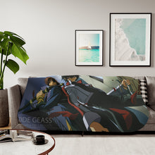 Load image into Gallery viewer, Anime Code Geassr Sherpa Blanket