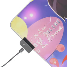 Load image into Gallery viewer, Sword Art Online RGB LED Mouse Pad (Desk Mat)
