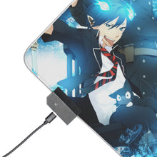 Load image into Gallery viewer, Ao No Exorcist (Blue Exorcist) RGB LED Mouse Pad (Desk Mat)