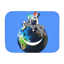 Load image into Gallery viewer, Assassination Classroom Karma Akabane, Nagisa Shiota, Kaede Kayano Sherpa Blanket