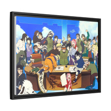 Load image into Gallery viewer, Life in Konoha Canvas Framed Art Print