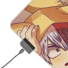 Load image into Gallery viewer, My Hero Academia Izuku Midoriya, Katsuki Bakugou RGB LED Mouse Pad (Desk Mat)