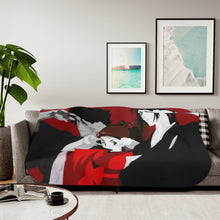 Load image into Gallery viewer, Anime Samurai Champloo Sherpa Blanket