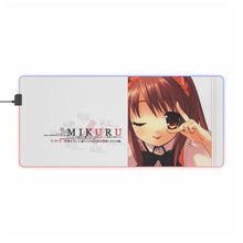 Load image into Gallery viewer, The Melancholy Of Haruhi Suzumiya RGB LED Mouse Pad (Desk Mat)