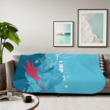 Load image into Gallery viewer, Anime Elfen Liedr Sherpa Blanket