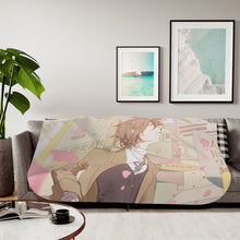 Load image into Gallery viewer, Anime Bungou Stray Dogs Sherpa Blanket