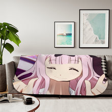 Load image into Gallery viewer, Fujiwara Chika Sherpa Blanket