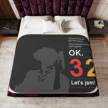 Load image into Gallery viewer, Anime Cowboy Bebop Sherpa Blanket