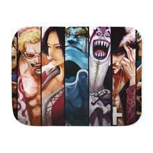 Load image into Gallery viewer, One Piece Jinbe Sherpa Blanket