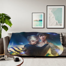 Load image into Gallery viewer, Anime Howl's Moving Castle Sherpa Blanket