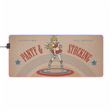 Load image into Gallery viewer, Panty & Stocking with Garterbelt Panty Anarchy, Panty Stocking With Garterbelt RGB LED Mouse Pad (Desk Mat)