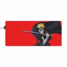 Load image into Gallery viewer, Boruto Uzumaki RGB LED Mouse Pad (Desk Mat)