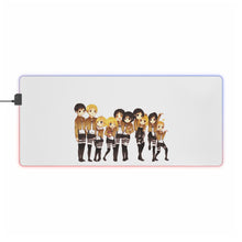 Load image into Gallery viewer, Anime Attack On Titan RGB LED Mouse Pad (Desk Mat)