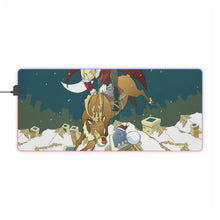 Load image into Gallery viewer, FullMetal Alchemist RGB LED Mouse Pad (Desk Mat)