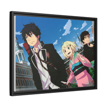 Load image into Gallery viewer, Rin,Yukio and Shiemi Canvas Framed Art Print