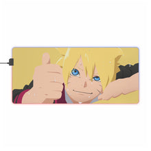 Load image into Gallery viewer, Boruto RGB LED Mouse Pad (Desk Mat)