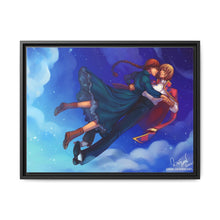 Load image into Gallery viewer, Anime Howl's Moving Castle Canvas Framed Art Print