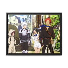 Load image into Gallery viewer, Is It Wrong To Try To Pick Up Girls In A Dungeon? Canvas Framed Art Print