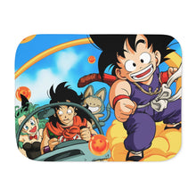 Load image into Gallery viewer, Dragon Ball Adventure Sherpa Blanket