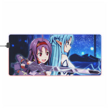 Load image into Gallery viewer, Sword Art Online II RGB LED Mouse Pad (Desk Mat)