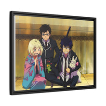 Load image into Gallery viewer, Rin,Yukio and Shiemi Canvas Framed Art Print