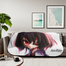 Load image into Gallery viewer, Another Mei Misaki Sherpa Blanket