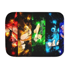 Load image into Gallery viewer, Kuroko's Basketball Tetsuya Kuroko, Daiki Aomine, Atsushi Murasakibara Sherpa Blanket