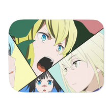 Load image into Gallery viewer, Aiz,Hestia,Lyon and Andromeda Sherpa Blanket