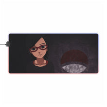 Load image into Gallery viewer, uchiha sarada RGB LED Mouse Pad (Desk Mat)