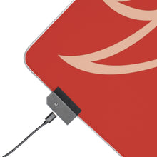 Load image into Gallery viewer, Naruto Baryon Mode In Bright Orange RGB LED Mouse Pad (Desk Mat)