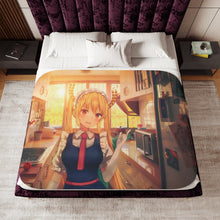 Load image into Gallery viewer, Good Morning, It's time for breakfast! Sherpa Blanket