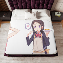 Load image into Gallery viewer, Cute girls of charlotte Sherpa Blanket